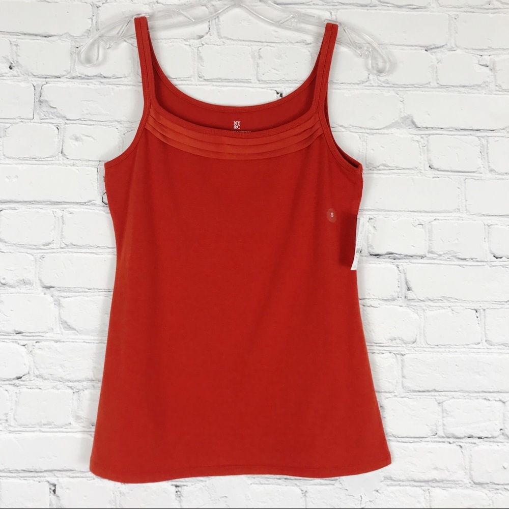 NWT NY&C Orange Tank Top🌻